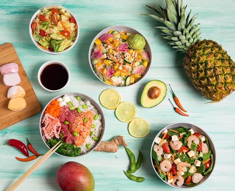 Image: Poke and more from Kona Poké.