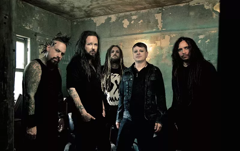 Image: Korn, now touring with Alice in Chains.