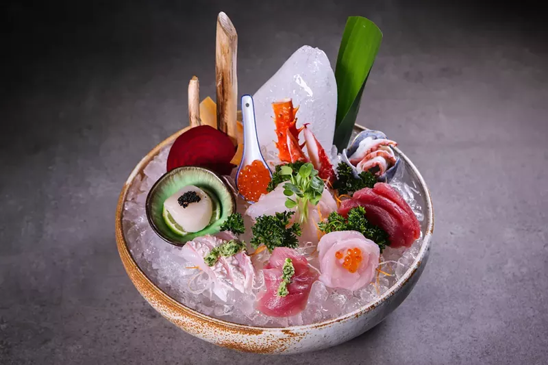 Image: Chef's sashimi at Koushi Miami