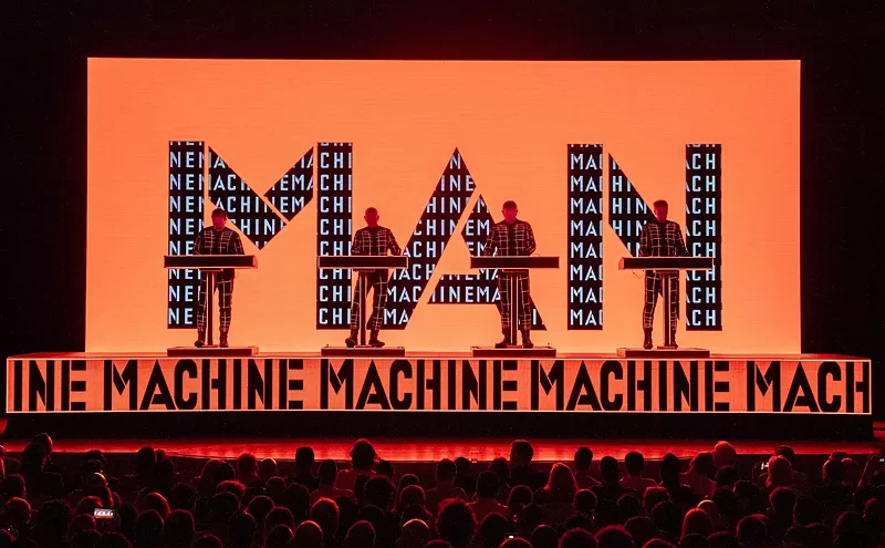 Image: Kraftwerk Delivered an Audio-Visual Delight at the Arsht Center