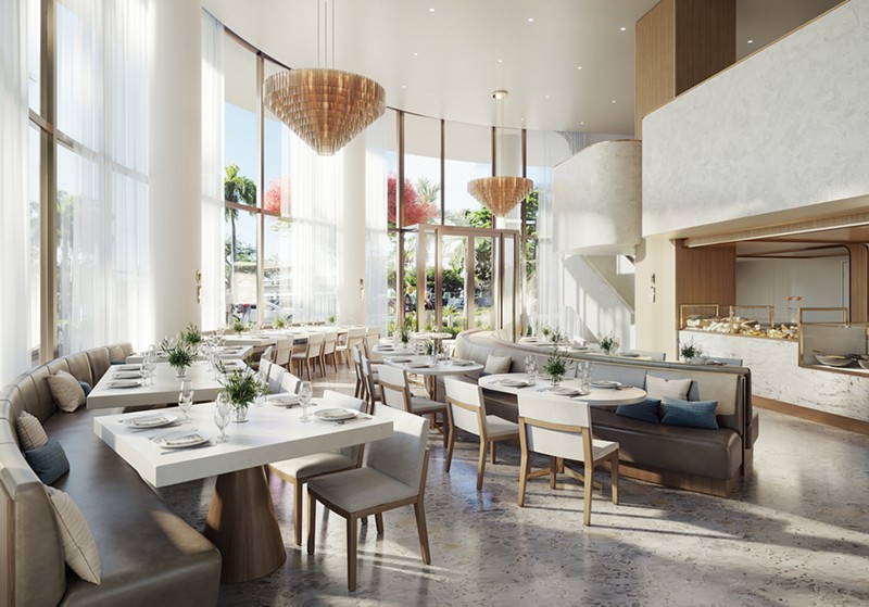 La Bottega, a gourmet Italian market and café, will open next year at the new Mr. C Residences in Coconut Grove.