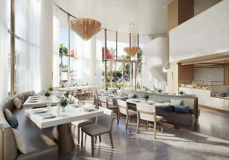 Image: La Bottega, a gourmet Italian market and café, will open next year at the new Mr. C Residences in Coconut Grove.