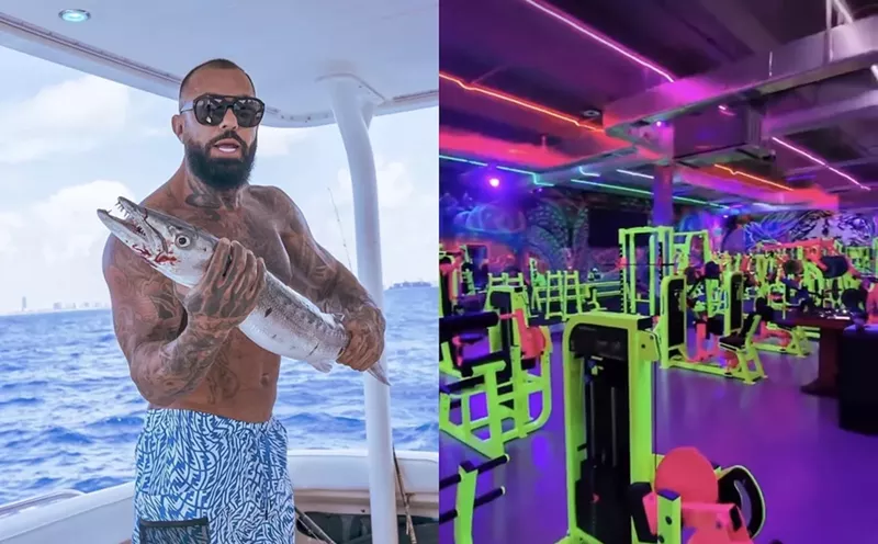 Image: Akop "This is not a Mexican hangout" Torosian has a new gym in Miami.