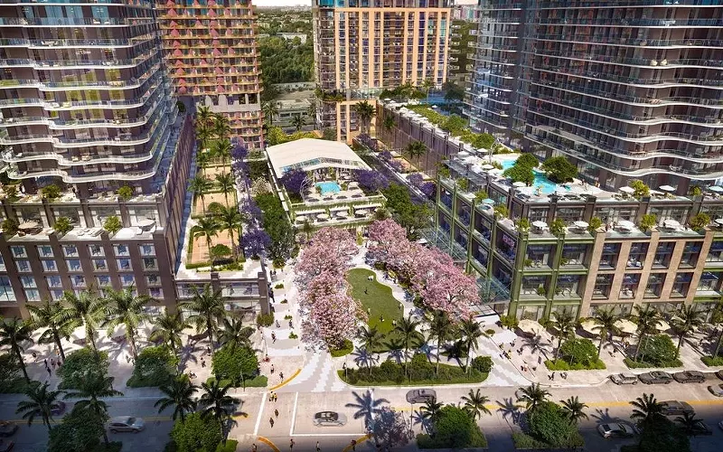 Image: rendering of Midtown Park