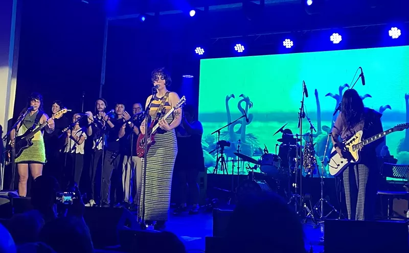 Image: Las Nubes Shred a Love Letter to the City at the Miami Beach Bandshell