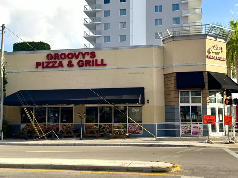 Image: The late-night greasy pizza spot in Miami has been evicted, fueling rumors that something good can finally come to 27th Avenue.