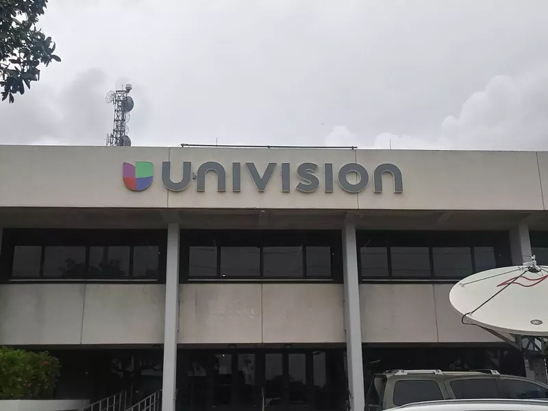 Image: Univision Network station in Doral, Florida