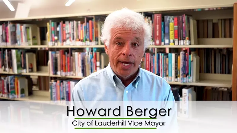 Image: Lauderhill Vice Mayor Howard Berger