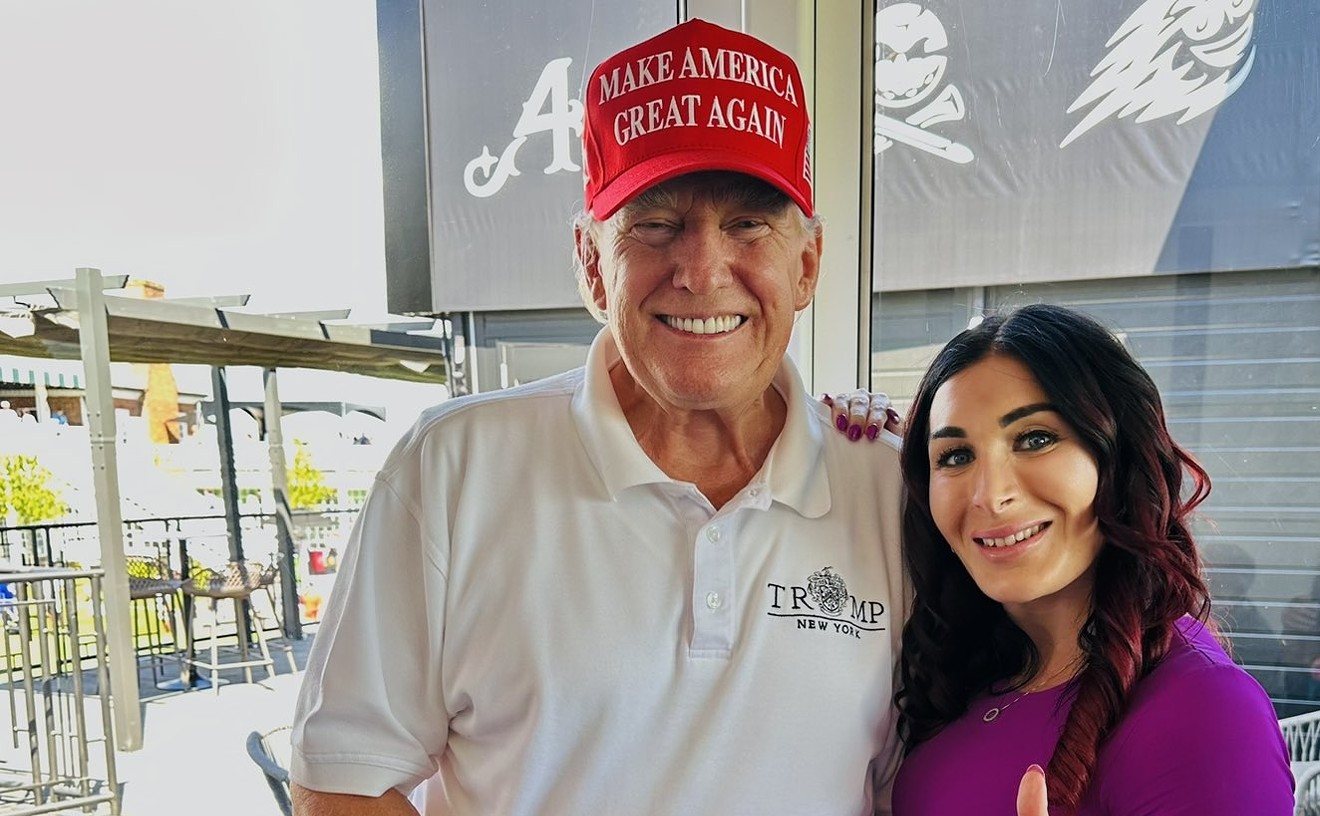 Laura Loomer and Trump Sitting in a Tree, K-I-S-S-I-N-G