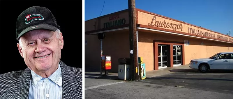 Image: Ben Laurenzo and his store.