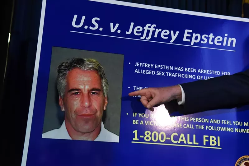 Image: Prosecutors for the Southern District of New York announced charges against Jeffery Epstein on July 8, 2019.