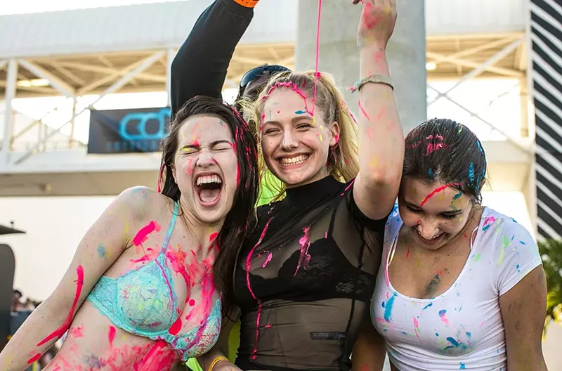 Image: Life in Color attendees in 2017.