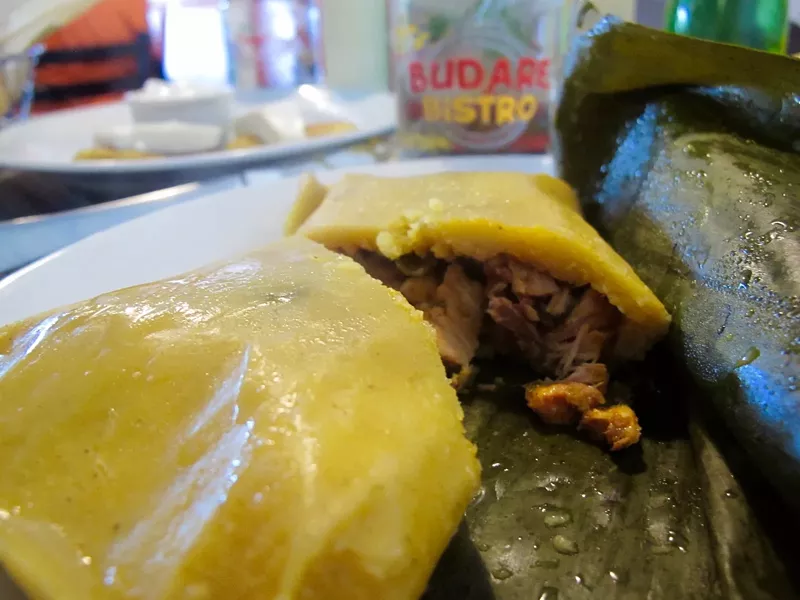 Image: Hallaca at Budare Bistro.