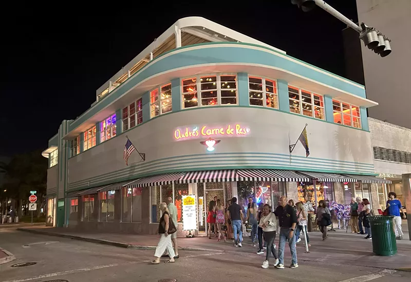 Image: exterior of the restaurant
