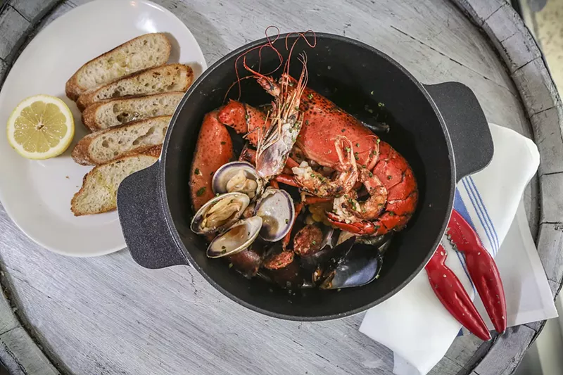 Image: Clam bake for two. See more photos from Ella's here.