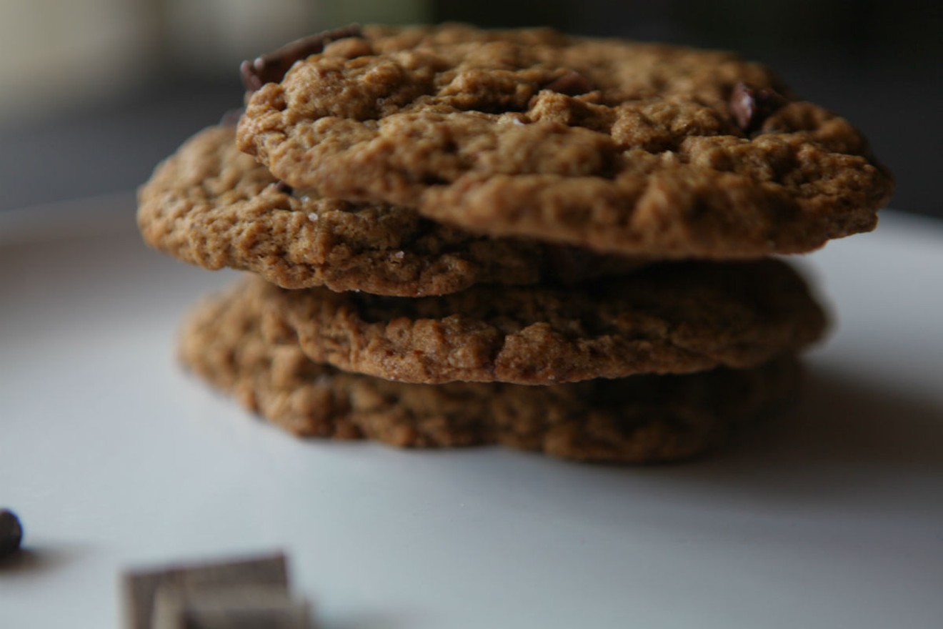 Chocolate-chunk cookies