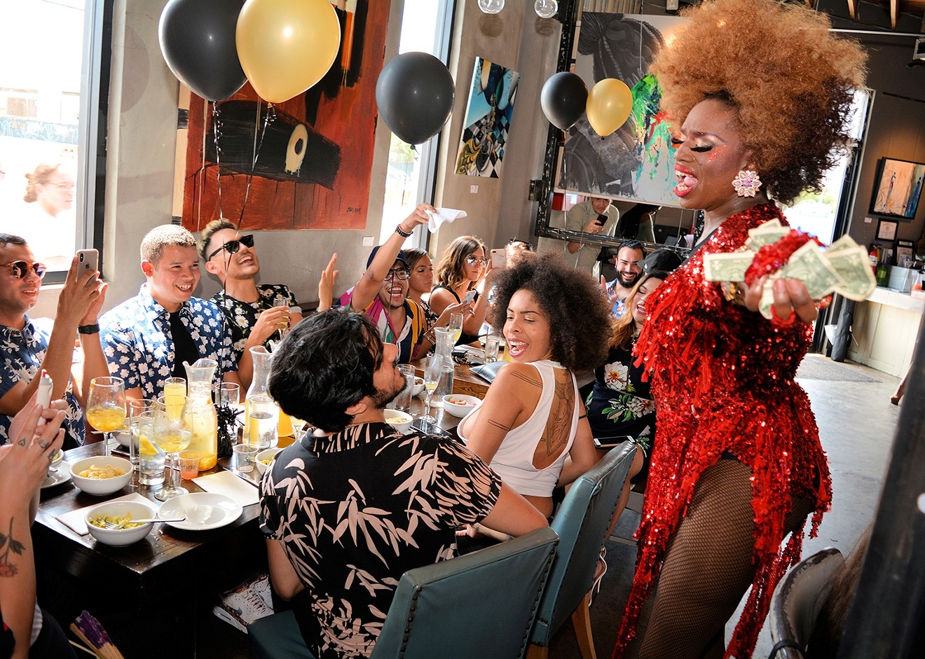 R House in Wynwood is known for its electric drag brunches.