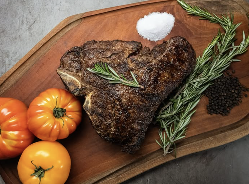 Image: Beloved Miami steakhouse Hereford Grill is reopening in Flagami near Little Gables on Friday, September 5, with its fire-grilled steaks, cocktails, wine, and chorizo.