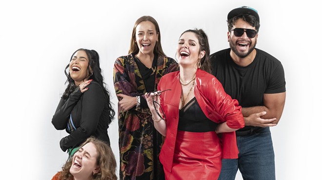 The cast of GableStage's production of Laughs in Spanish