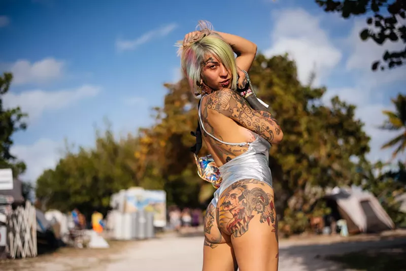 Image: View more photos of the Love Burn 2018 in Virginia Key Beach Park here.