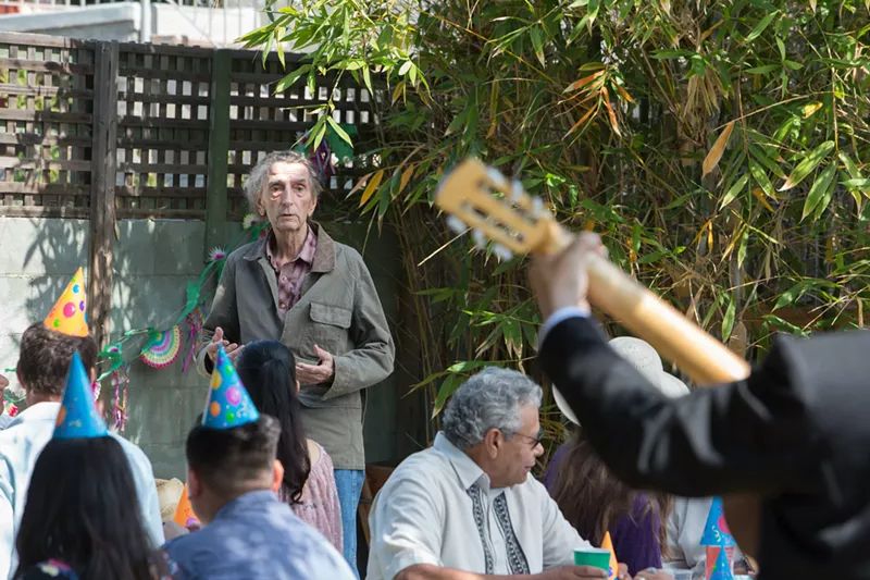 Image: As Lucky's title character, Harry Dean Stanton plays an old salt who plods about a small desert town, with his search for meaning planted in routine.