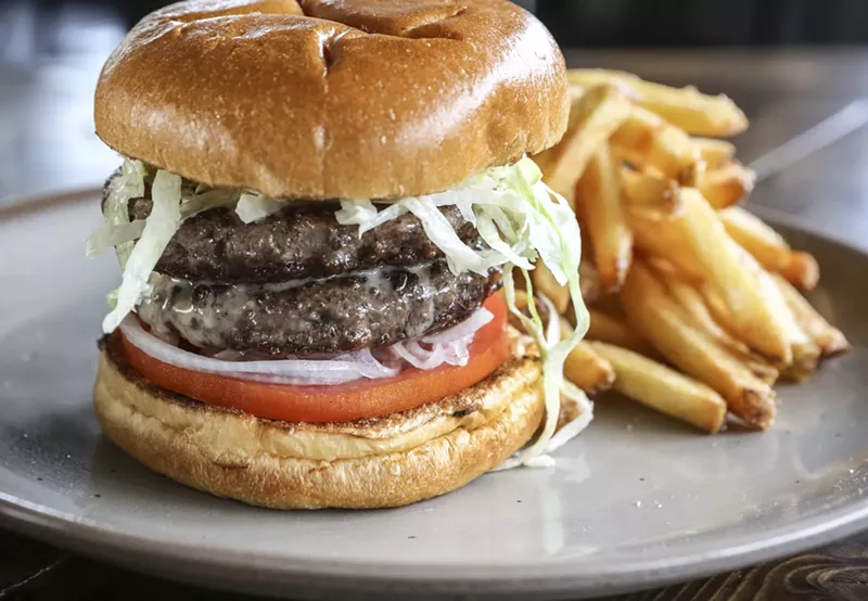 Image: The sloppy deliciousness of a fast-food burger with a fraction of the guilt. See more photos from Lutum in Sunset Harbour.