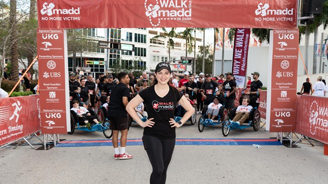 Heather Geronemus at the start line at the MADD Dash 5K