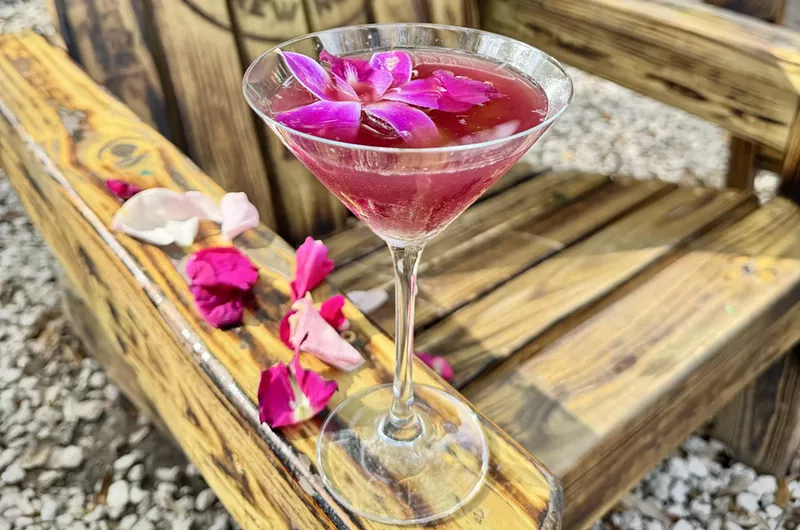 Image: Picture of pink cocktail