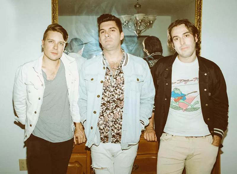 Image: Magic City Hippies, fronted by Robby Hunter (middle), have played Lollapalooza and Bonnaroo in recent years.