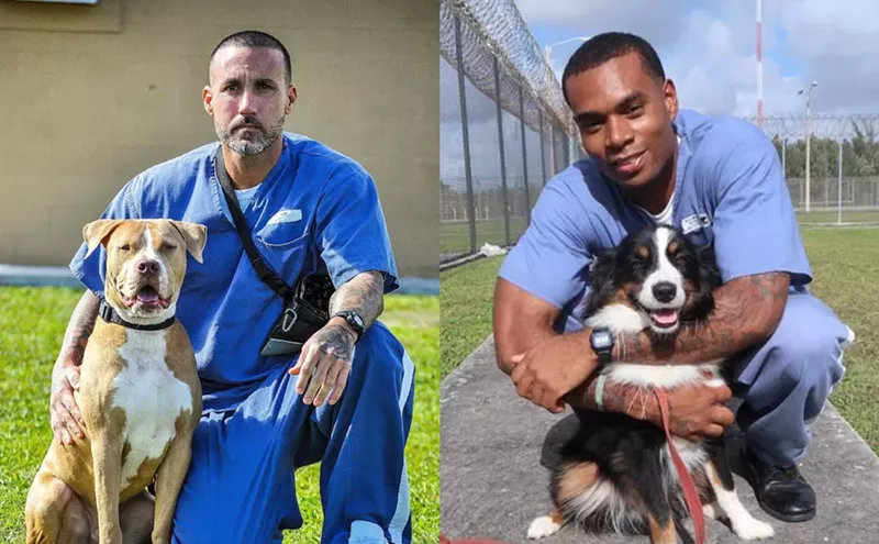 Image: Magic City K9 Gives Second Chances to Incarcerated Men and Shelter Dogs