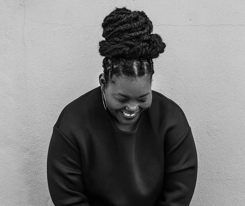 Image: Writer and activist Mahogany L. Browne.