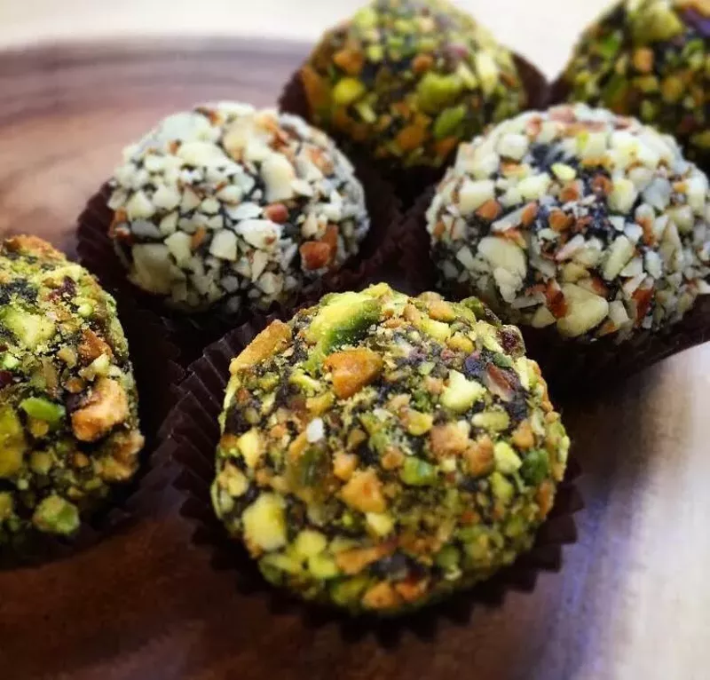 Image: CBD truffles by Chef Sol