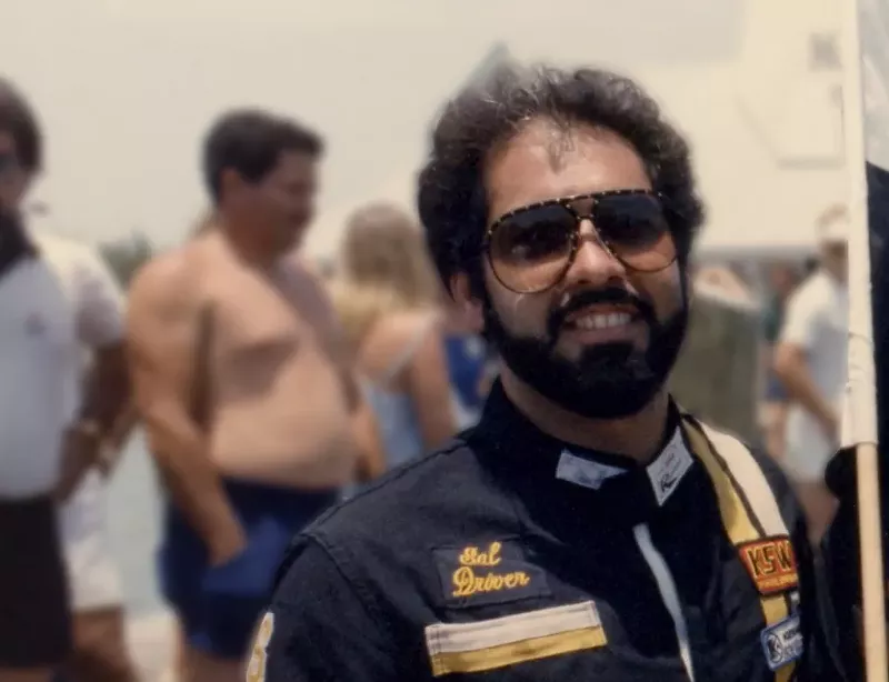 Image: Sal Magluta in his powerboat racing days.