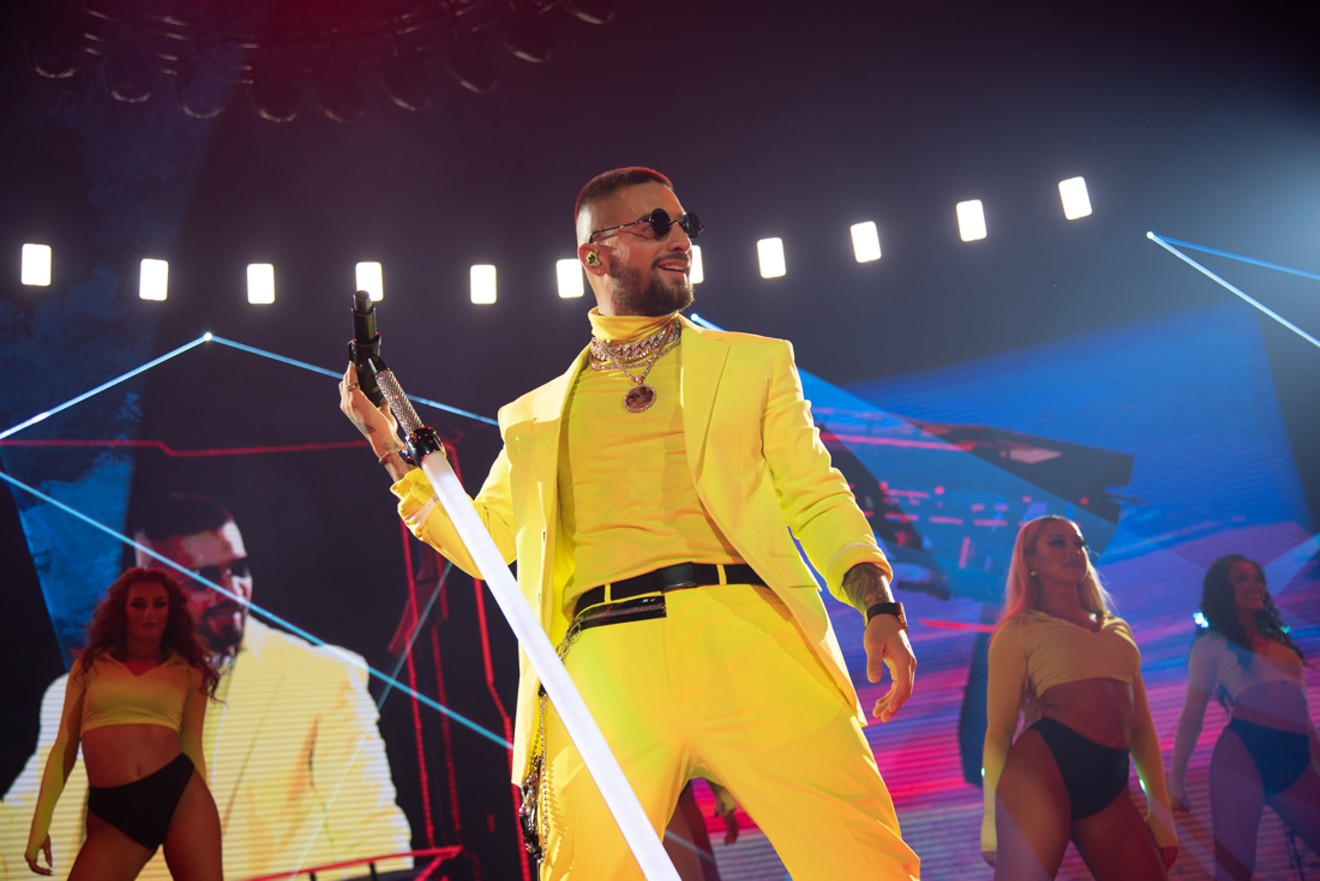 Maluma headlines at the American Airlines Arena Friday, October 11, 2019. Click here for more images of the Maluma show.