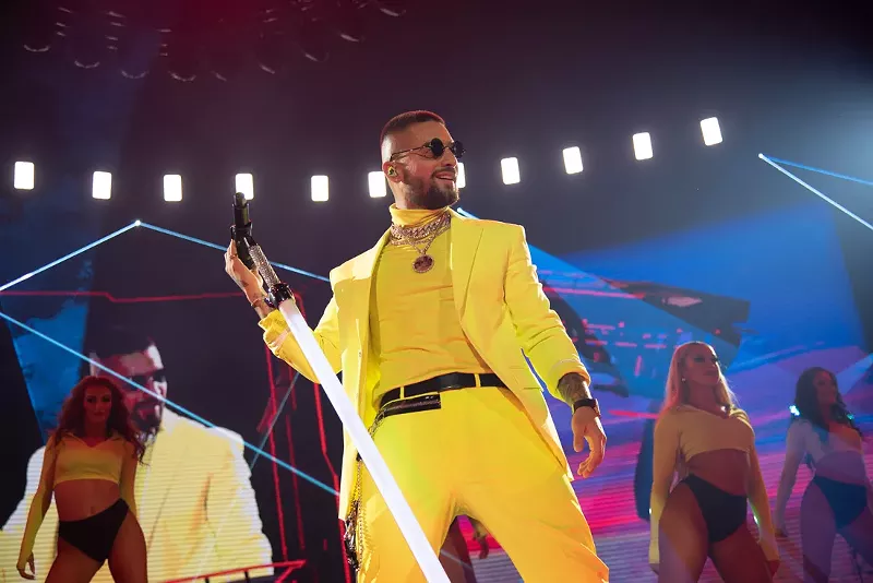 Image: Maluma headlines at the American Airlines Arena Friday, October 11, 2019. Click here for more images of the Maluma show.