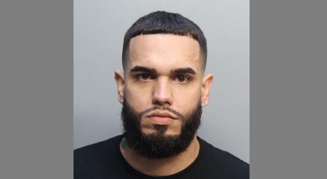 Daiken Fernandez was arrested on two battery charges with a hate crime enhancement arising from a November 26, 2023, incident in a Miami arts district.