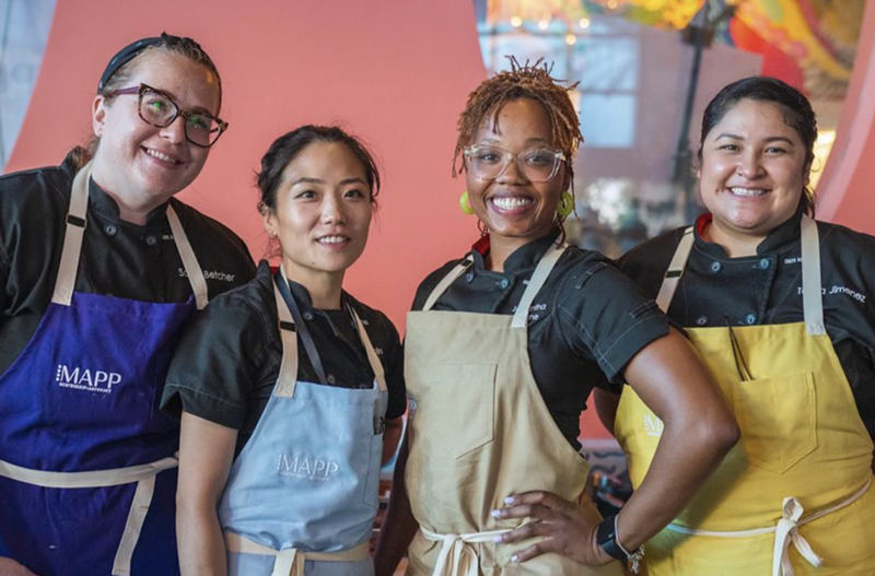 Image: Women chefs at the inaugural 2022 MAPP Impact Conference in Fort Lauderdale