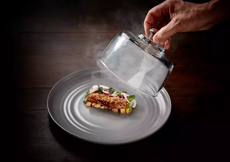 Image: Kalua "instant bacon’" at International Smoke