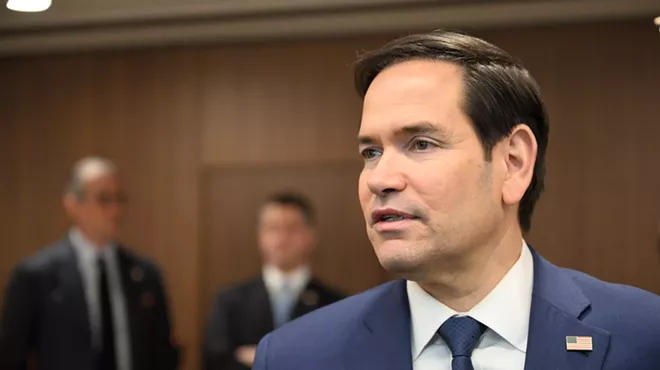 Marco Rubio side profile
