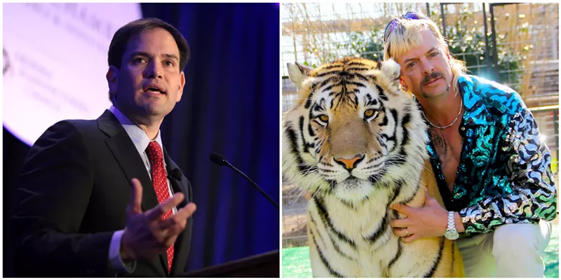 Image: The brother-in-law of U.S. Sen. Marco Rubio once dealt cocaine with Mario Tabraue, the Miami zookeeper in Tiger King.