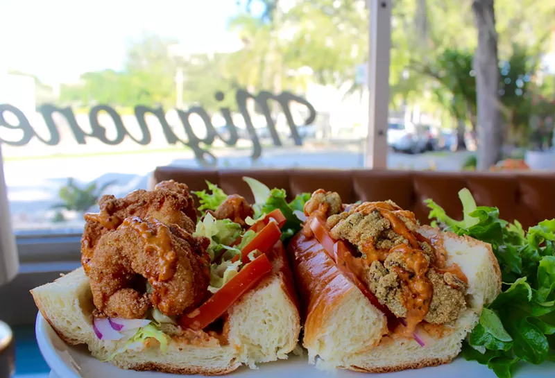 Image: Peacemaker po'boy