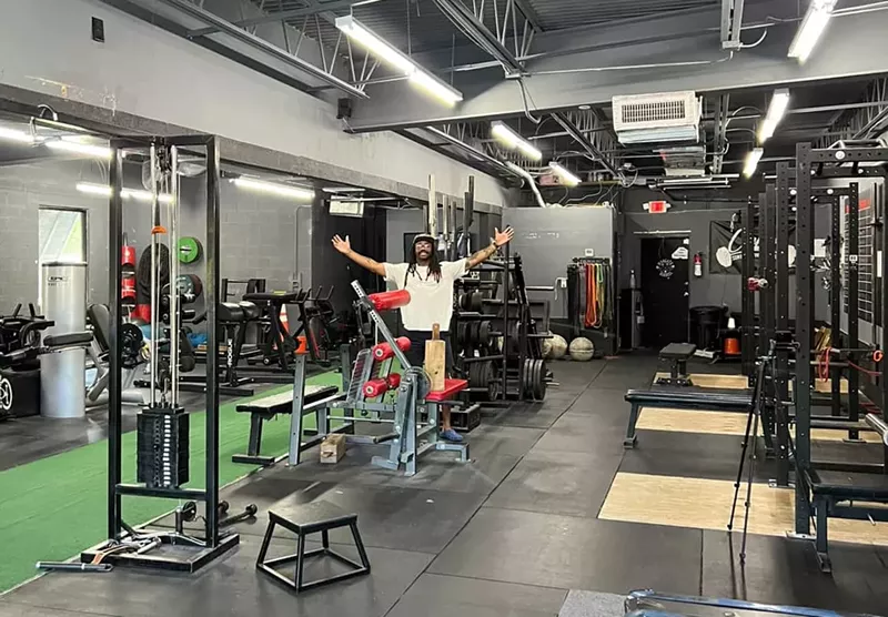 Image: Margate Barbell owner Ryan Taylor has cultivated a warm atmosphere at the otherwise hardcore strength gym.