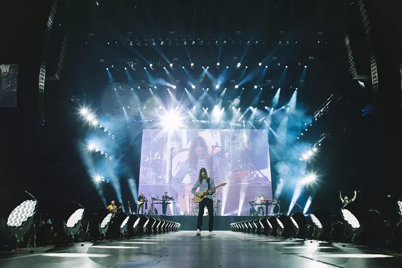 Image: James Valentine's jazz roots and love of funk have helped Maroon 5 sell more than 56 million albums.