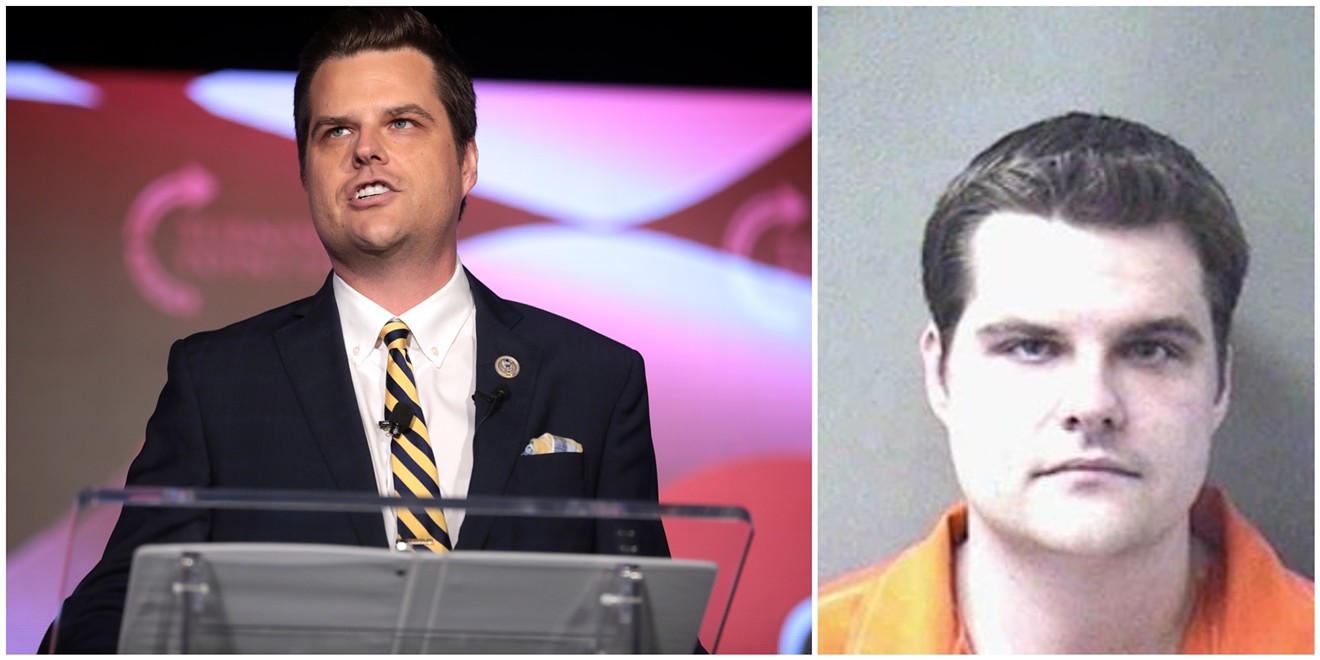 Florida Rep. Matt Gaetz was arrested for DUI in 2008.