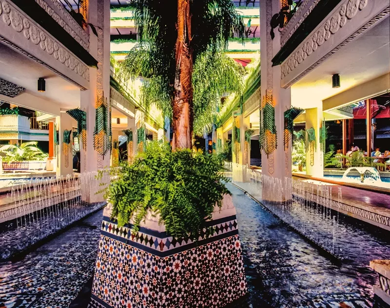Image: The atrium at the Mayfair House Hotel & Garden.