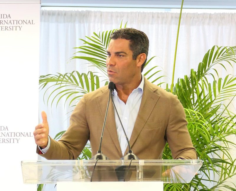 Image: Mayor Suarez cited a recent survey in proclaiming that Miami is the "Best City in the U.S." Not so fast...