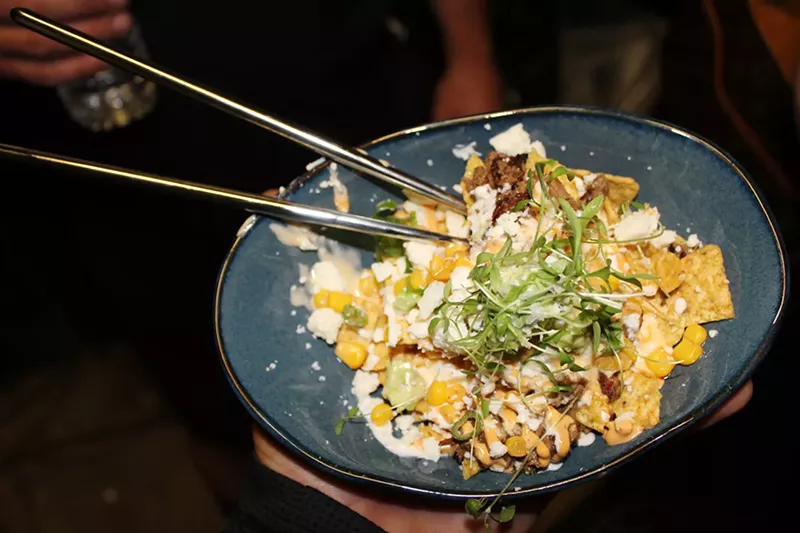 Image: Beef brisket nachos