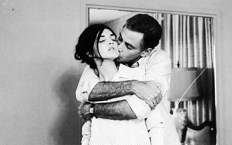 Image: Eslinda Nunez (left) and Sergio Corrieri appear in a scene from Memories of Underdevelopment, Cuban director Tomas Gutierrez Alea’s 1968 film that incorporates documentary footage and archival historical images.