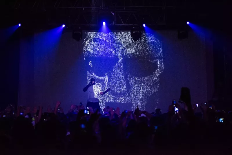 Image: Ghostface Killah and MF Doom's performance at III Points in 2015.