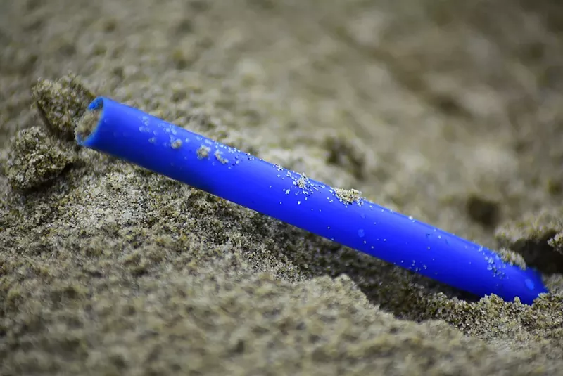 Image: Cristina Serarols wants to give single-use plastics like straws new life as art.